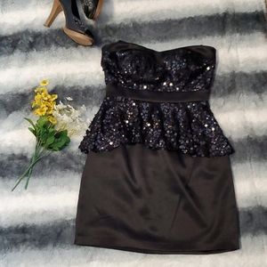 As you wish strapless dress.